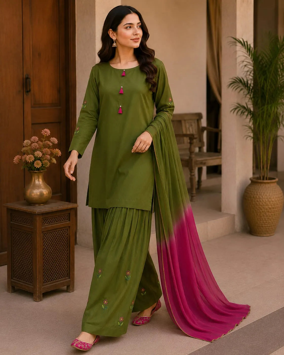 Olive Grace 3PC Suit