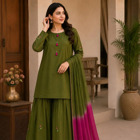 Olive Grace 3PC Suit